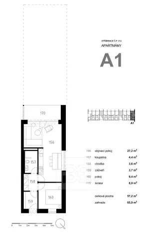 Prodej bytu 2+kk, Staré Město, 123 m2
