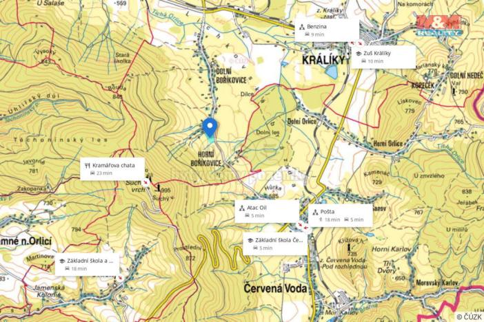 Prodej pozemku pro bydlení, Králíky - Dolní Boříkovice, 43959 m2