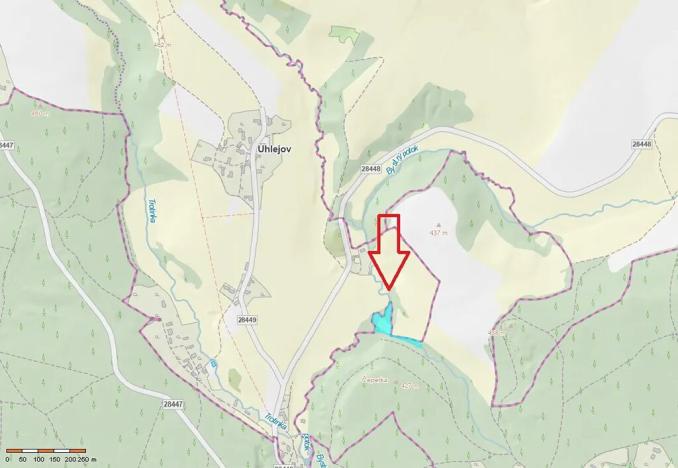 Prodej louky, Zdobín, 46786 m2