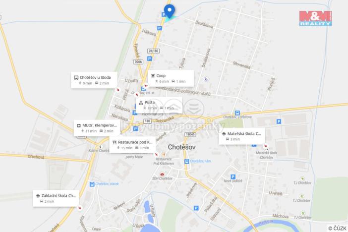 Prodej pozemku pro bydlení, Chotěšov, 1422 m2