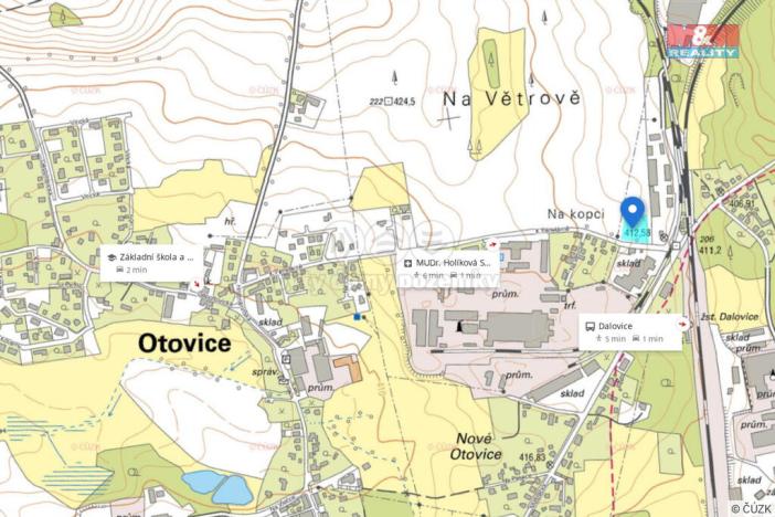 Prodej pozemku pro bydlení, Otovice, 3330 m2