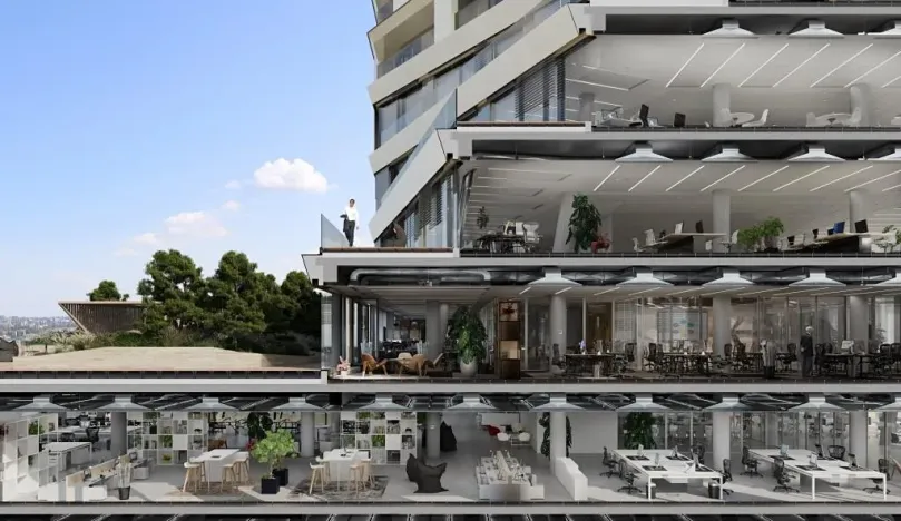 Pronájem kanceláře, Praha - Michle, Vyskočilova, 300 m2