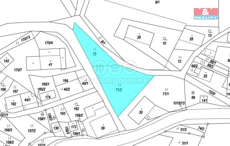 Prodej zahrady, Krupka - Horní Krupka, 806 m2