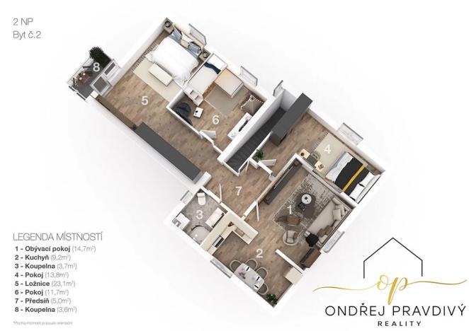 Prodej rodinného domu, Praha - Modřany, Skalnatá, 210 m2