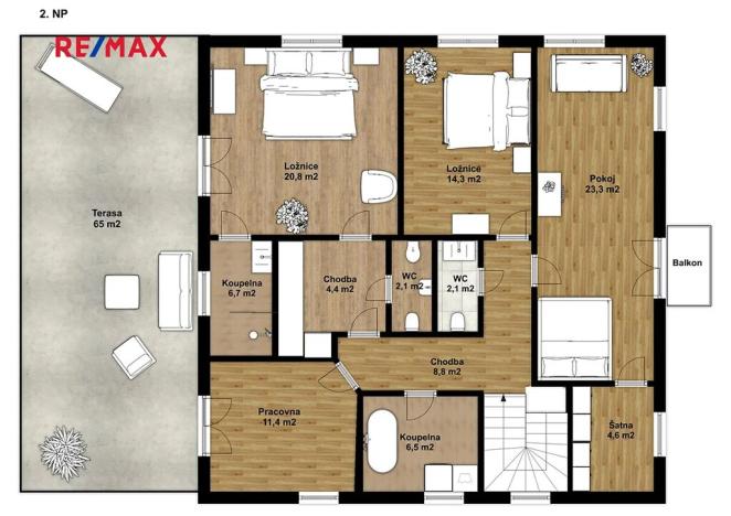 Prodej rodinného domu, Líbeznice, Nedvědova, 320 m2