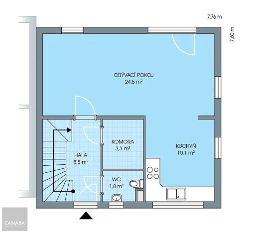 Prodej rodinného domu, Nehvizdy, 96 m2