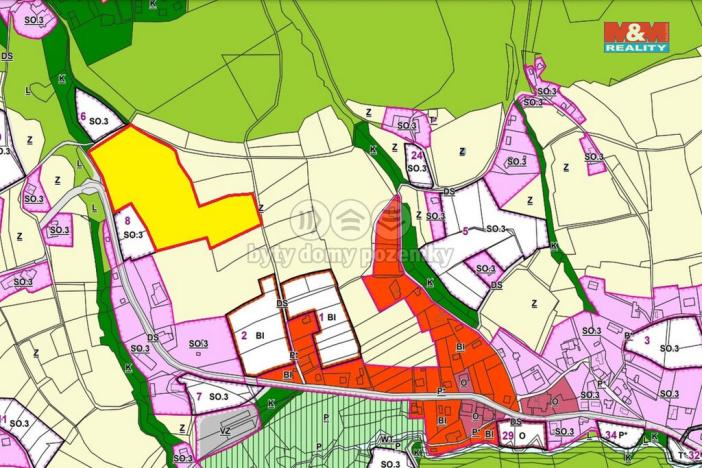 Prodej louky, Oznice, 27715 m2