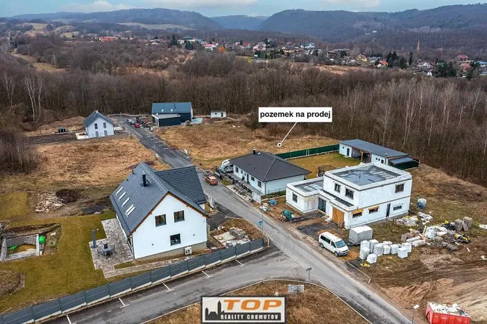 Prodej pozemku pro bydlení, Jirkov, Slunečná, 1021 m2