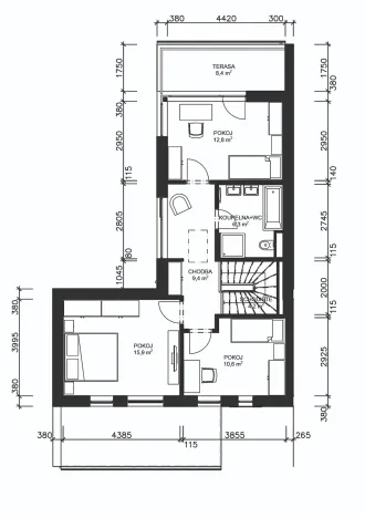 Prodej rodinného domu, Ústí nad Orlicí, Východní, 118 m2