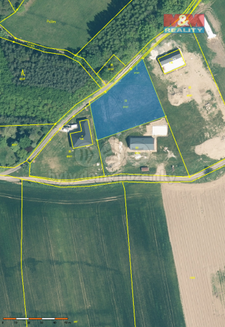 Prodej pozemku pro bydlení, Jickovice, 1970 m2