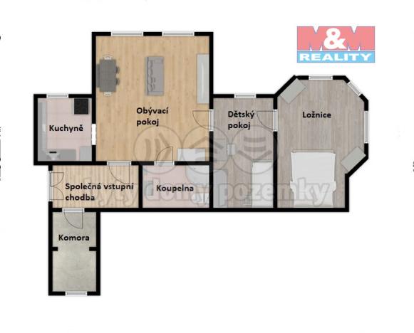 Prodej bytu 3+kk, Nymburk, Zbožská, 56 m2