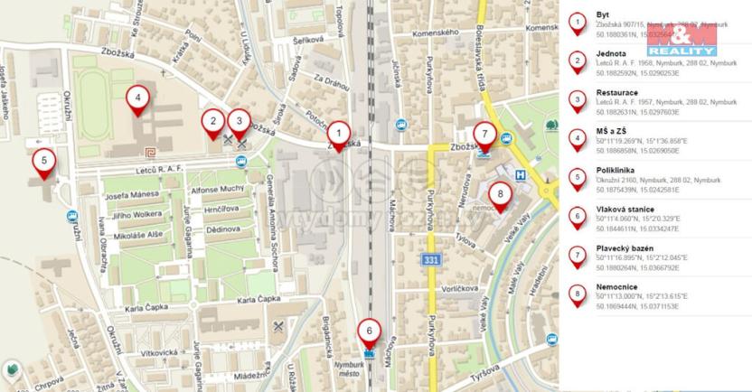 Prodej bytu 3+kk, Nymburk, Zbožská, 56 m2