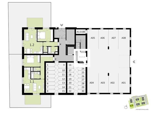 Prodej bytu 2+kk, Ostrava, 50 m2