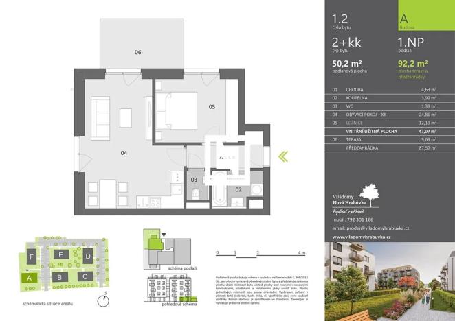 Prodej bytu 2+kk, Ostrava, 50 m2