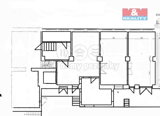 Pronájem skladu, Louny, Říční, 150 m2