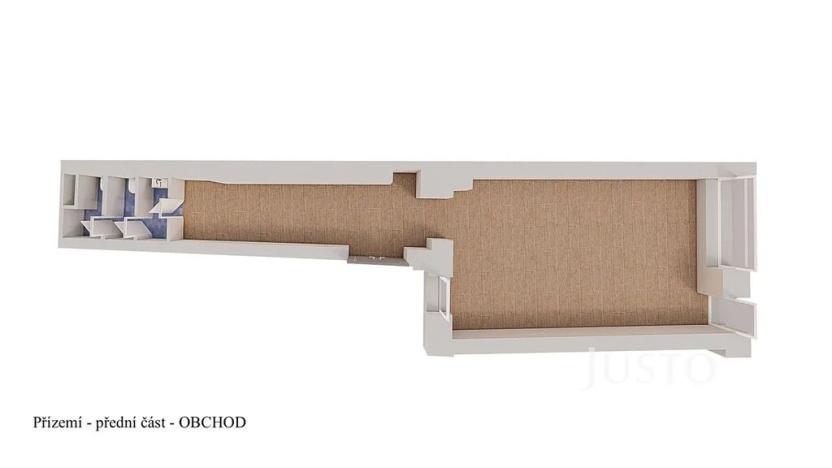 Prodej obchodního prostoru, České Budějovice, nám. Přemysla Otakara II., 301 m2