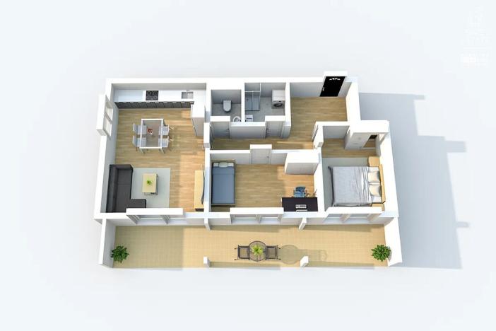 Prodej bytu 3+kk, Všechovice, 62 m2