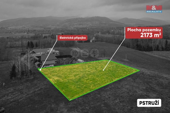 Prodej pozemku pro bydlení, Pstruží, 2173 m2
