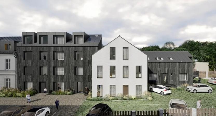 Prodej bytu 2+kk, Horní Planá, Náměstí, 59 m2