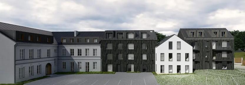 Prodej bytu 1+kk, Horní Planá, Náměstí, 39 m2