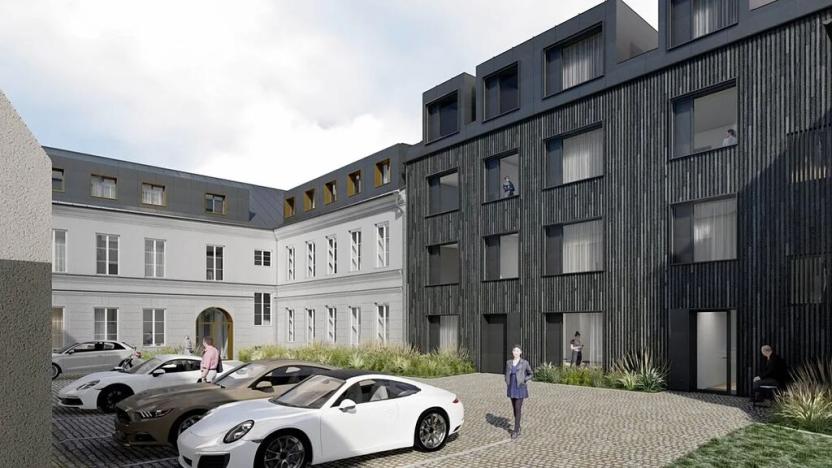 Prodej bytu 3+kk, Horní Planá, Náměstí, 83 m2