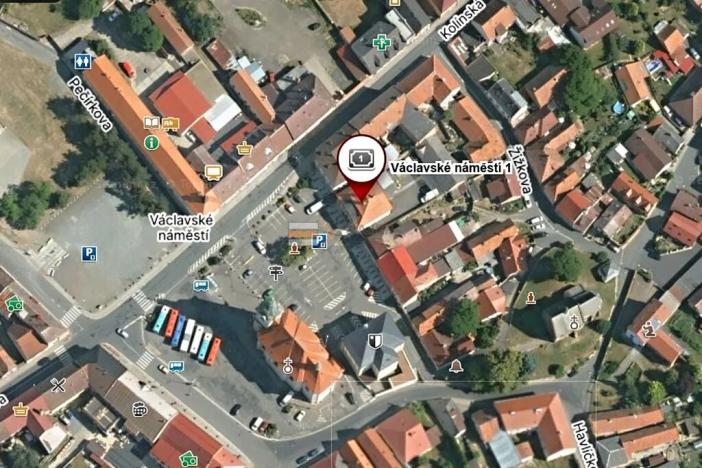 Pronájem bytu 2+kk, Uhlířské Janovice, Václavské náměstí, 55 m2