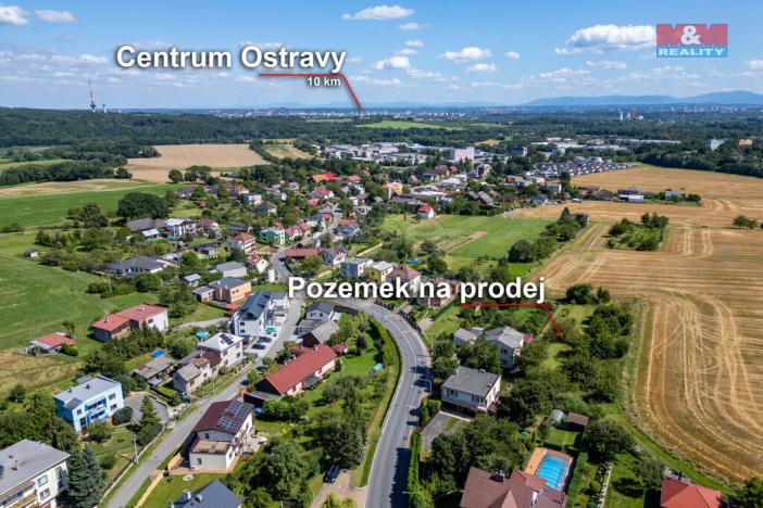 Prodej pozemku pro bydlení, Ostrava, Martinovská, 1174 m2