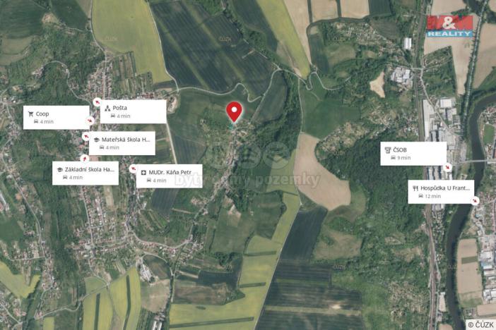 Prodej pozemku pro bydlení, Halenkovice, 1033 m2