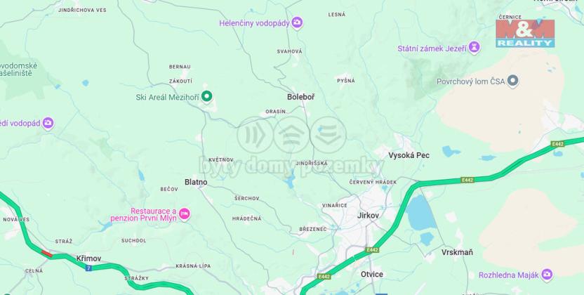 Prodej pozemku pro bydlení, Blatno - Mezihoří, 1645 m2