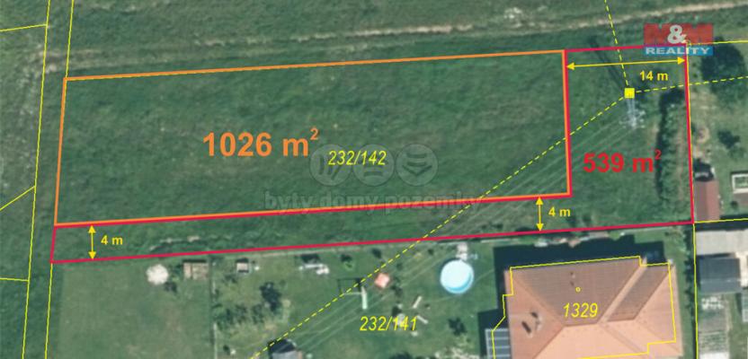 Prodej pozemku pro bydlení, Kaznějov, 1565 m2