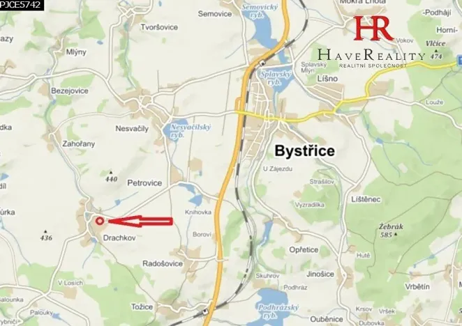 Pronájem skladu, Bystřice, 100 m2