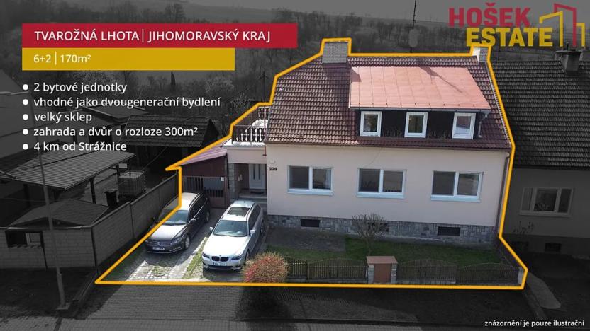 Prodej rodinného domu, Tvarožná Lhota, 170 m2