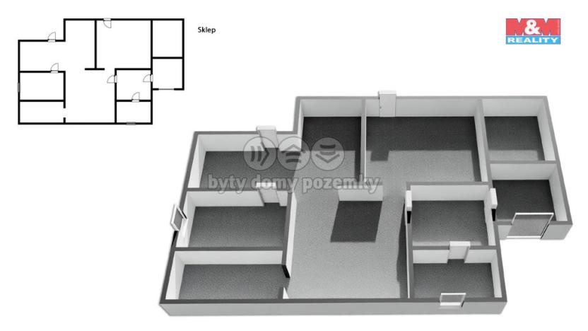 Prodej rodinného domu, Jeseník, Skupova, 800 m2
