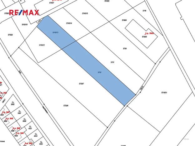 Prodej komerčního pozemku, Mělník, 2978 m2