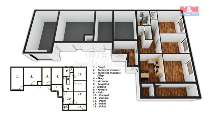 Prodej rodinného domu, Dolní Věstonice, Hlavní, 110 m2