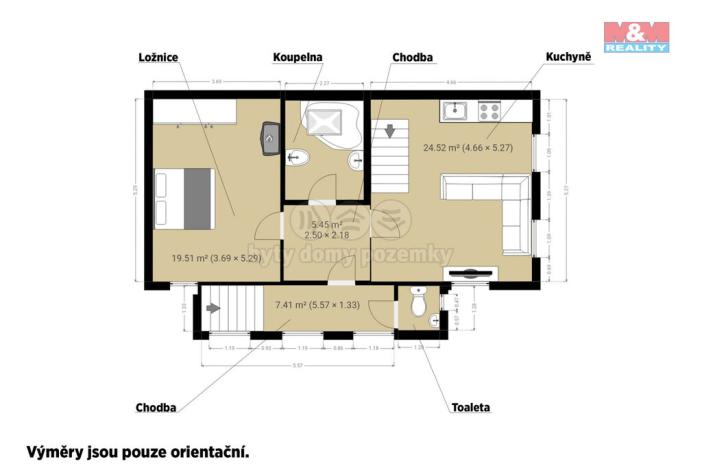 Prodej rodinného domu, Třebčice, 130 m2