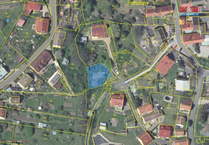 Prodej zahrady, Žitenice - Pohořany, 439 m2
