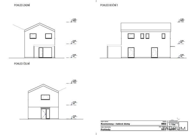 Prodej rodinného domu, Kosmonosy, 105 m2