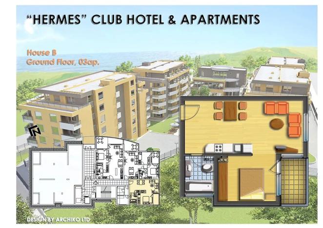 Prodej bytu 2+kk, Carevo, Bulharsko, 52 m2