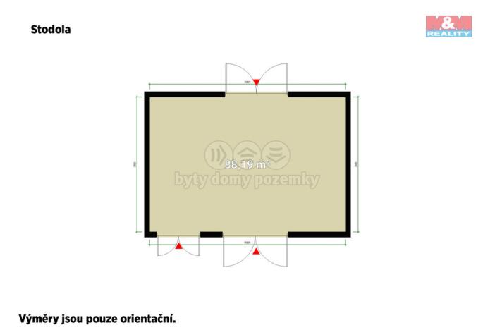 Prodej rodinného domu, Štědrá - Lažany, 72 m2