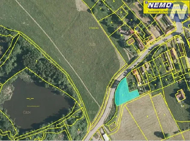 Prodej pozemku pro bydlení, Ktiš, 1610 m2