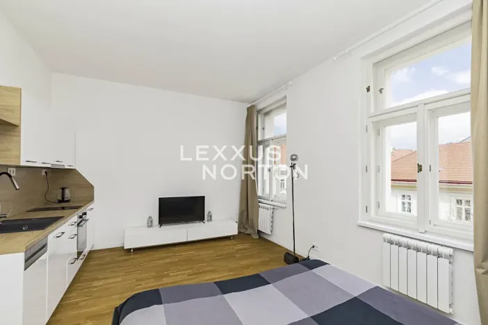 Prodej bytu 1+kk, Praha - Karlín, Vítkova, 29 m2