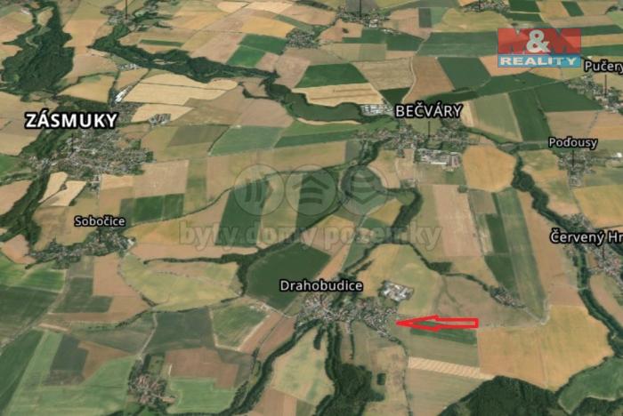 Prodej pozemku pro bydlení, Drahobudice, 950 m2