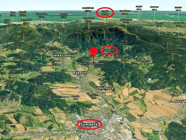 Prodej bytu 1+1, Sobotín, 42 m2