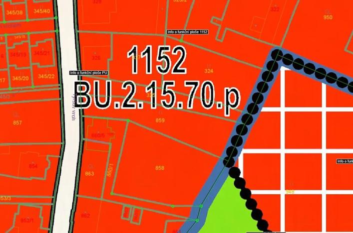 Prodej pozemku pro bydlení, Liberec, Tyršův vrch, 1132 m2