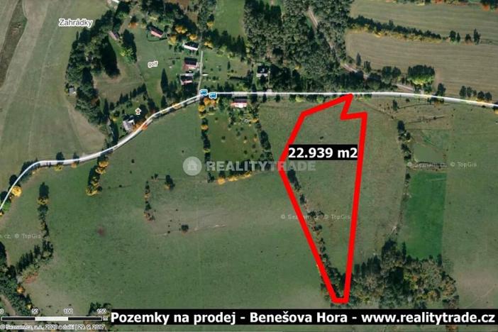 Prodej pole, Vacov, 23939 m2