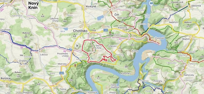 Prodej pozemku pro bydlení, Chotilsko, 2469 m2