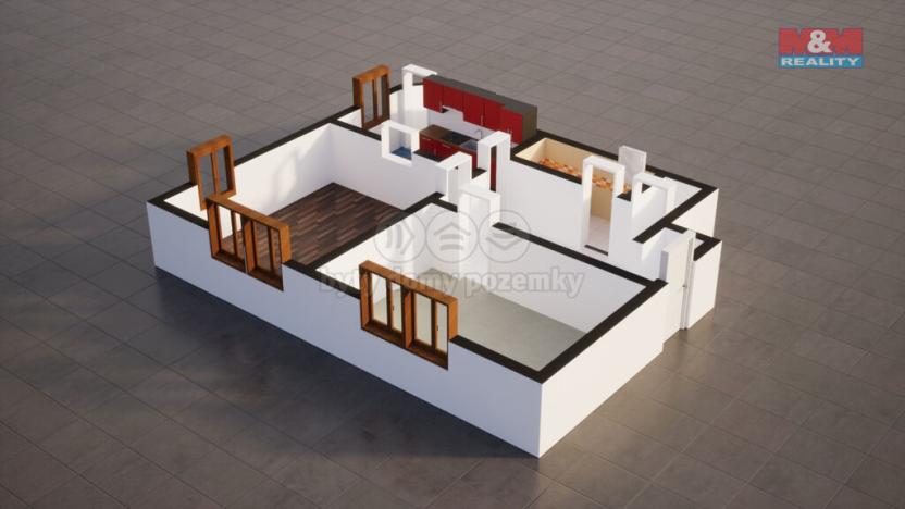 Prodej bytu 2+1, Česká Kamenice - Dolní Kamenice, Děčínská, 61 m2