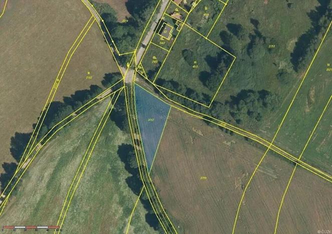 Prodej pole, Nová Bystřice, 1358 m2