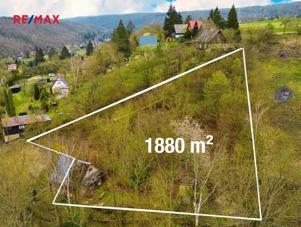 Prodej zahrady, Nižbor, 1880 m2